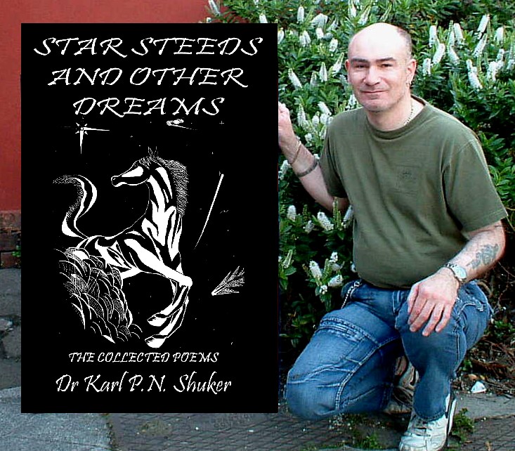 My 'Star Steeds and Other Dreams' poetry book and I.JPEG