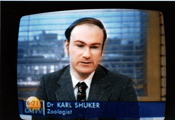 Dr Shuker in GMTV interview. GIF